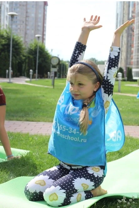 Накидка Инсайт 50х55 см, с полной запечаткой "ABC Kids"#6