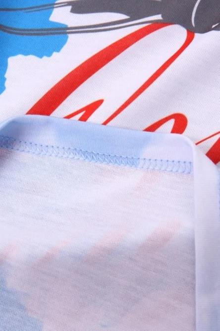 Футболка Гэлэкси унисекс из примы  с полной запечаткой "9 May"#6