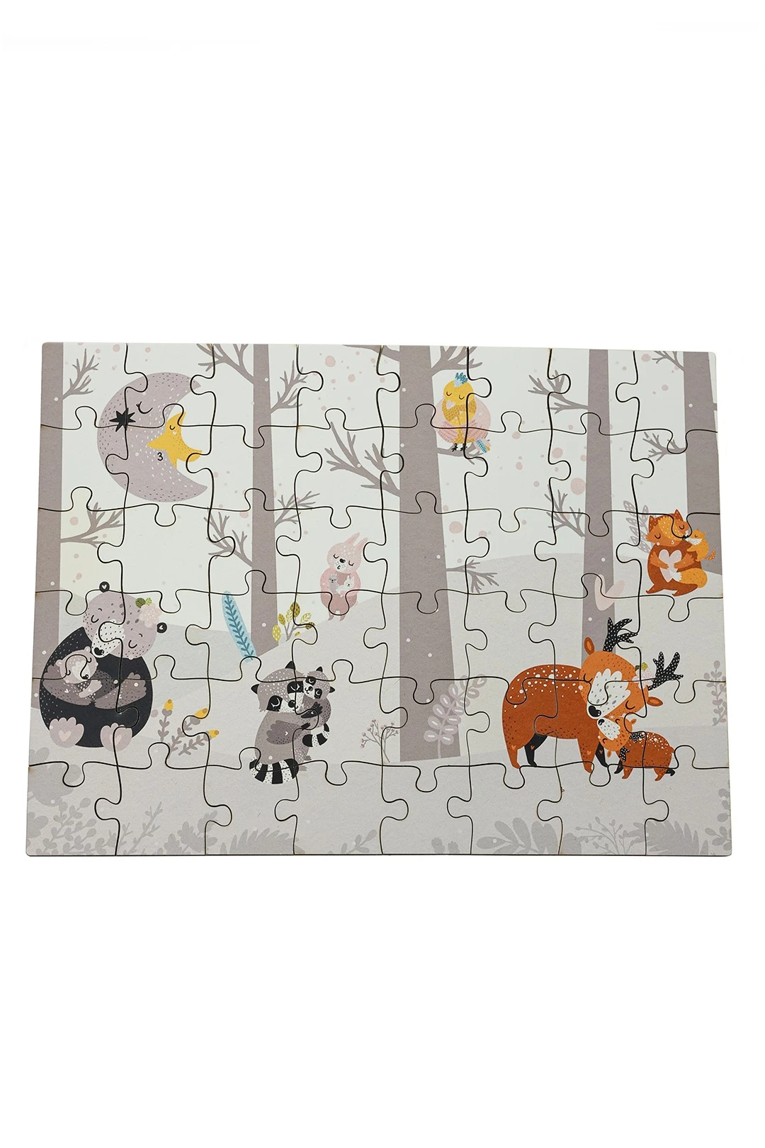 Пазл деревянный с нанесением, А5 (60 элементов)#5 Пазл деревянный с нанесением, А5 (60 элементов)#5