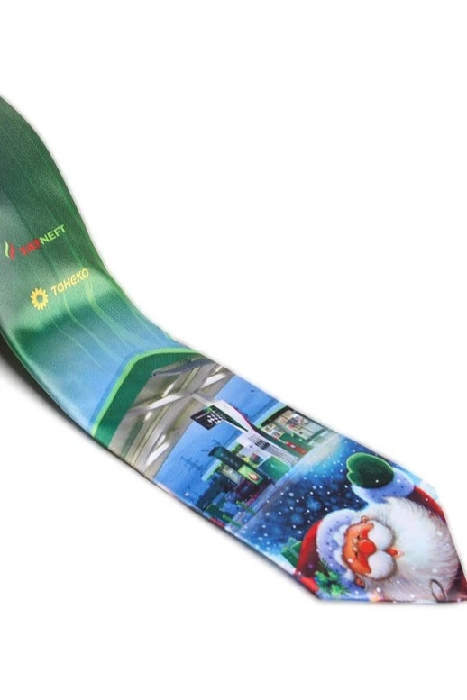 Купить галстук Классика мужской "Дед Мороз" Купить галстук Классика мужской "Дед Мороз"