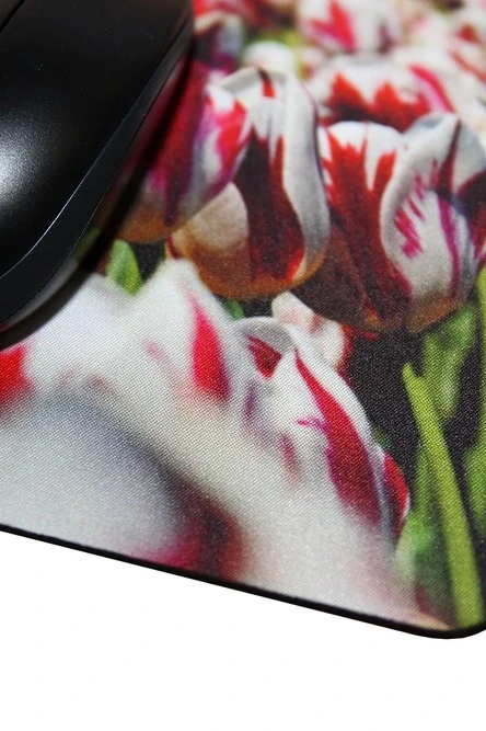 Коврик для мыши прямоугольный 3 мм, с полной запечаткой "Tulips"#2