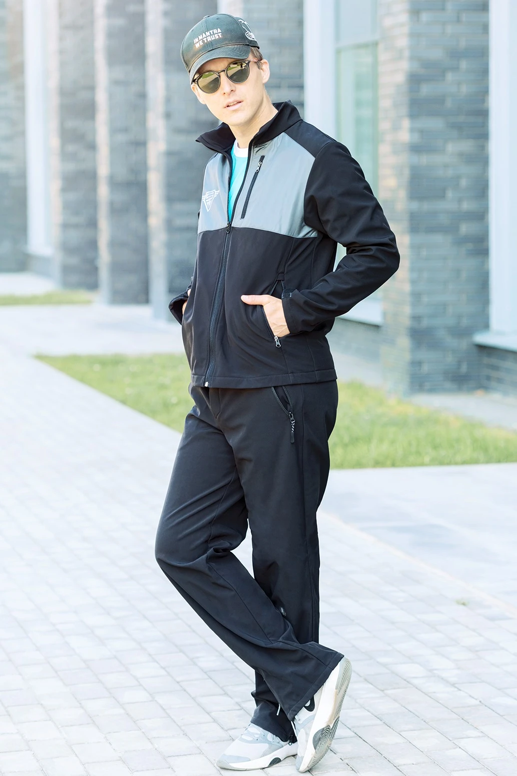 Брюки Эльбрус из софтшелла мужские, однотонные#3