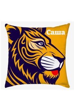 Подушка 35х35 см, с принтом "Alexandra"#1