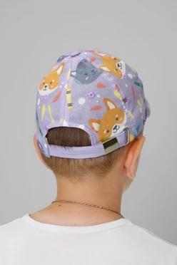 Бейсболка Бауэр детская с полной запечаткой (хлопок)#4