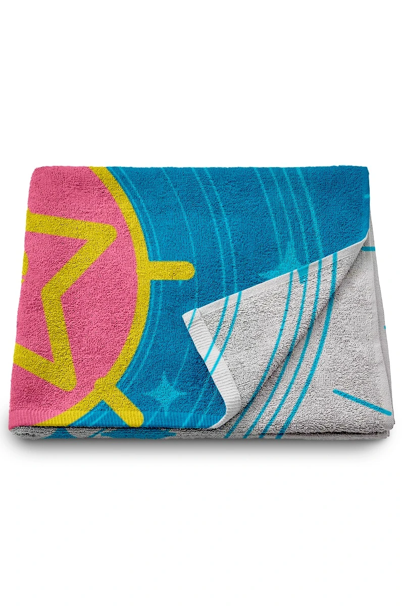 Купить полотенце махровое 50х90 cм с печатью (Ituma) "Love star" Купить полотенце махровое 50х90 cм с печатью (Ituma) "Love star"