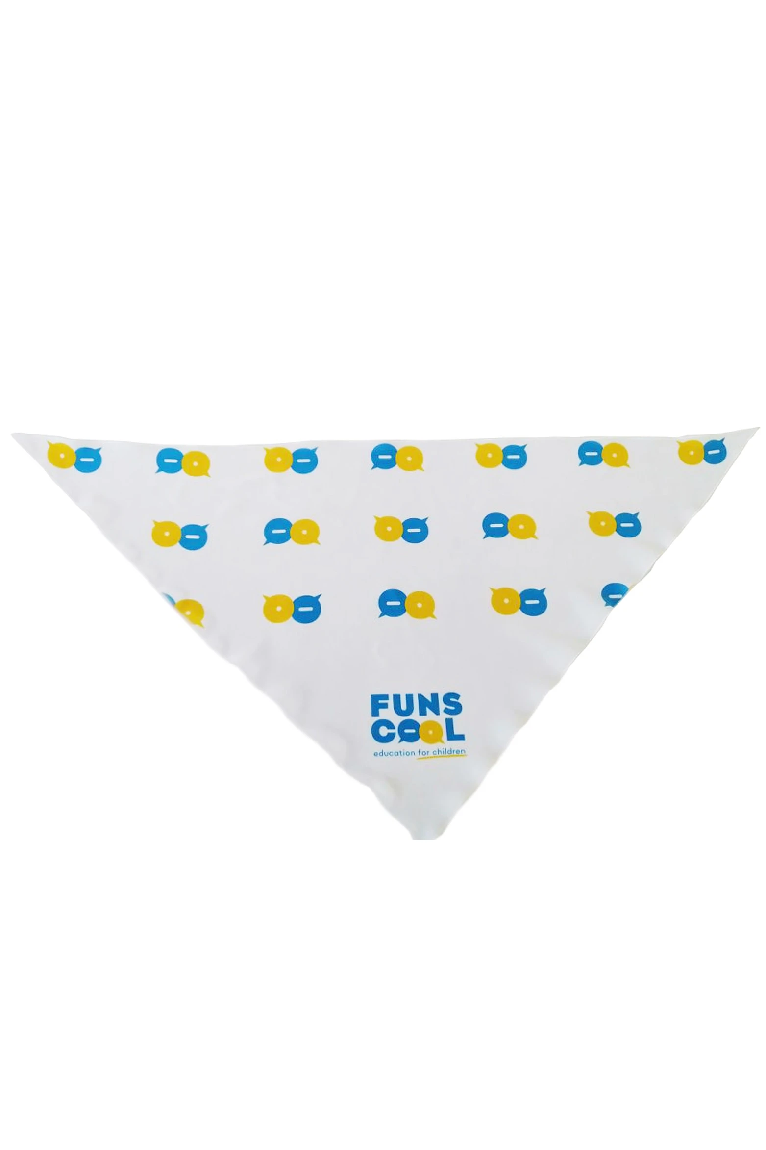 Косынка Шарлотта 65х65х95 см, с полной запечаткой "Funs Cool"#1 Косынка Шарлотта 65х65х95 см, с полной запечаткой "Funs Cool"#1