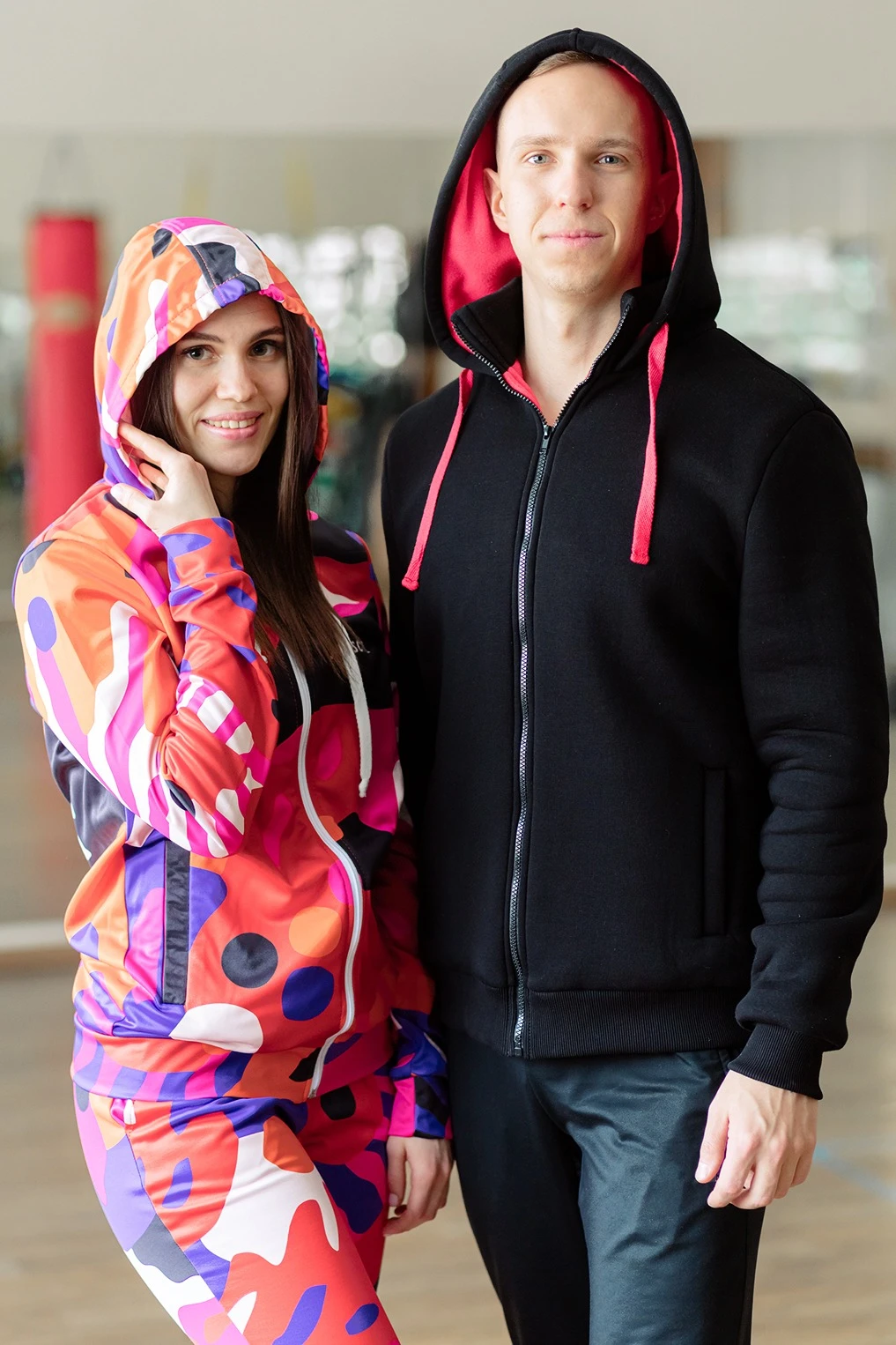 Балахон Ронни унисекс из футера с полной запечаткой "Mascot"#2 Балахон Ронни унисекс из футера с полной запечаткой "Mascot"#2