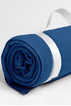 Купить синий плед Вдохновение флисовый