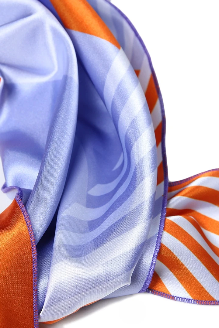 Косынка Шарлотта 75х75х105 см, с полной запечаткой "Figuri"#6 Косынка Шарлотта 75х75х105 см, с полной запечаткой "Figuri"#6