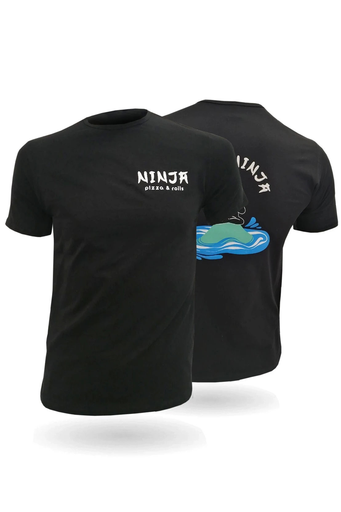 Купить чёрную футболку Степ унисекс