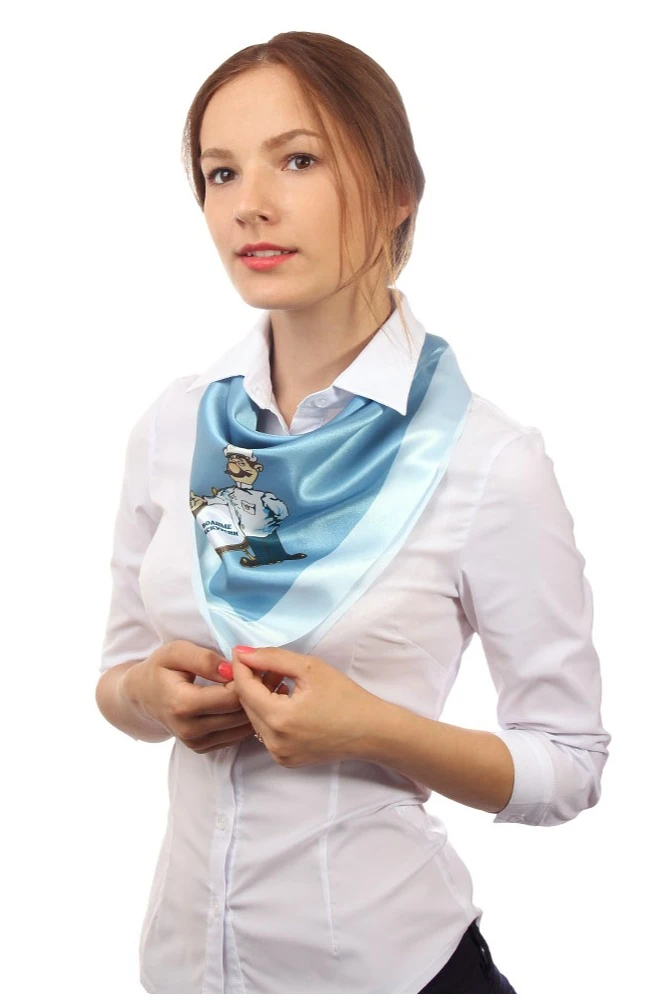 Платок Шанель 60х60 см, с полной запечаткой#1 Платок Шанель 60х60 см, с полной запечаткой#1