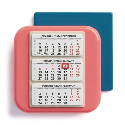 Календари на ткани