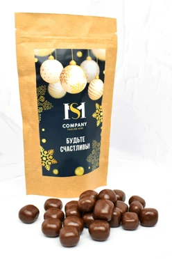 Купить вафельное драже в крафтовом пакете 140 гр