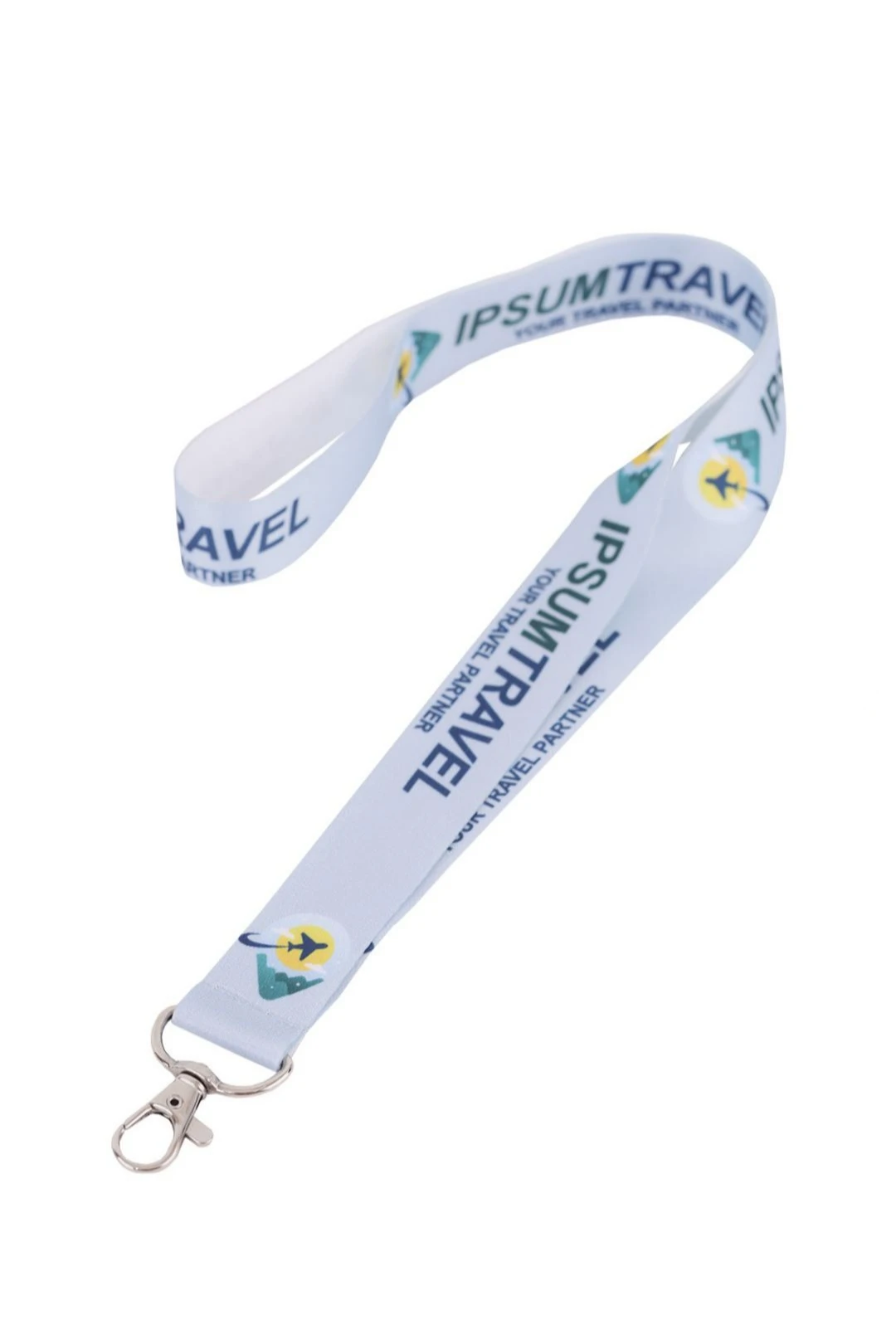 Лента для бейджа блекаут ширина 2,5 см, с печатью#3