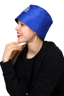 Панама Монако из греты с отстроченными полями, однотонная "Michanic"#1