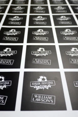 Наклейка 100*70мм на пленке