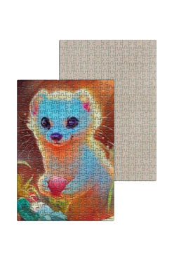 Купить пазл картонный А3 с принтом "With a balloon"