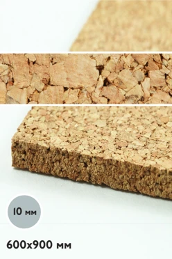 Купить пробку 900х600 мм 10 мм