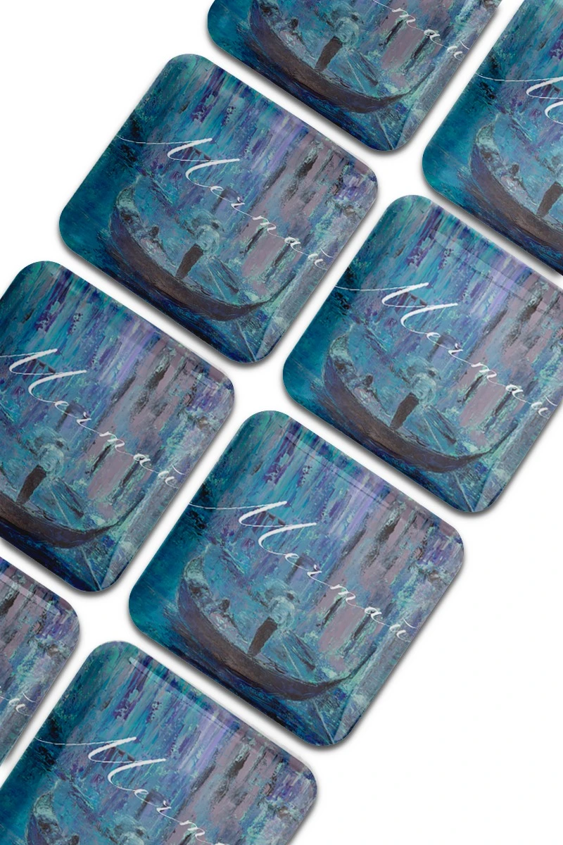 Купить наклейку заливную 5х5 см квадрат, с нанесением "Мечтай"