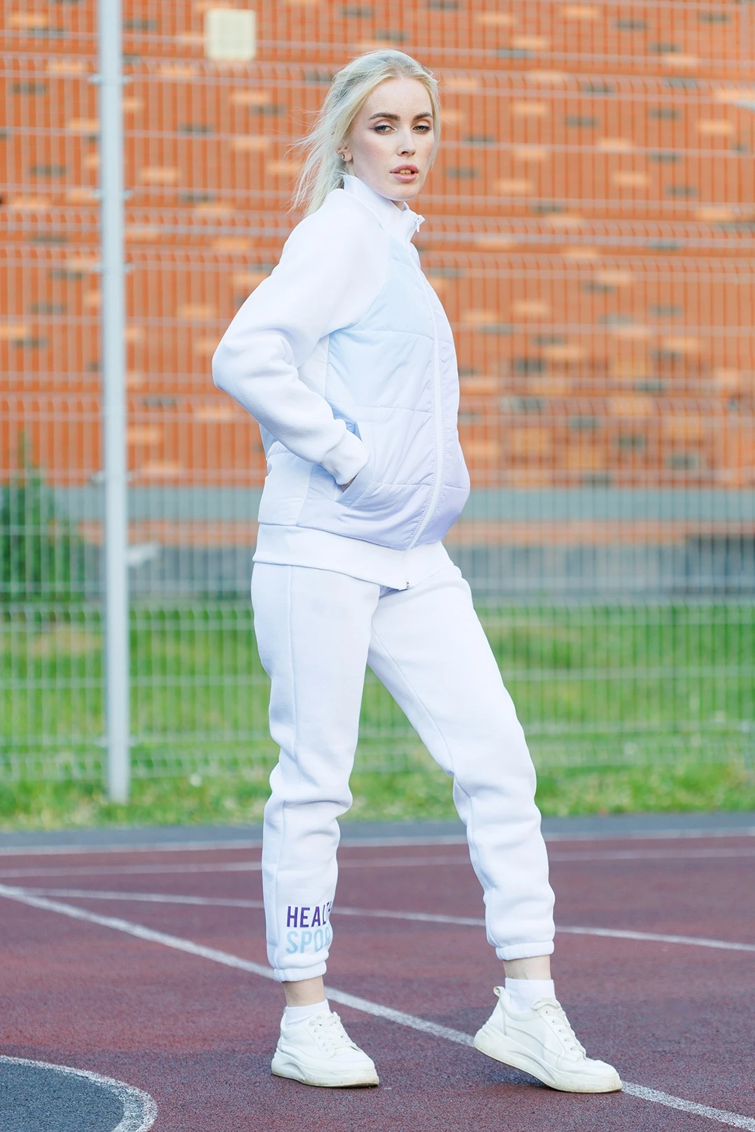 Брюки Хит из футера женские, однотонные "Health Sport"#1 Брюки Хит из футера женские, однотонные "Health Sport"#1