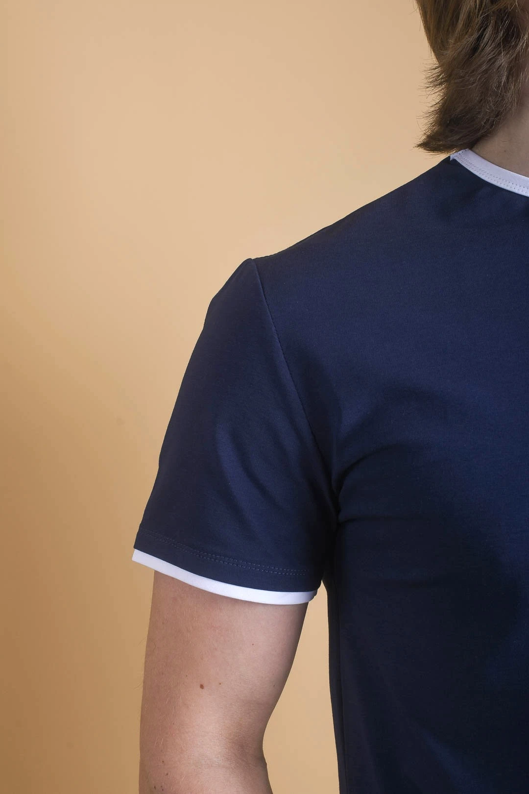 Футболка Атлетик унисекс однотонная темно-синяя (хлопок)#2 Футболка Атлетик унисекс однотонная темно-синяя (хлопок)#2