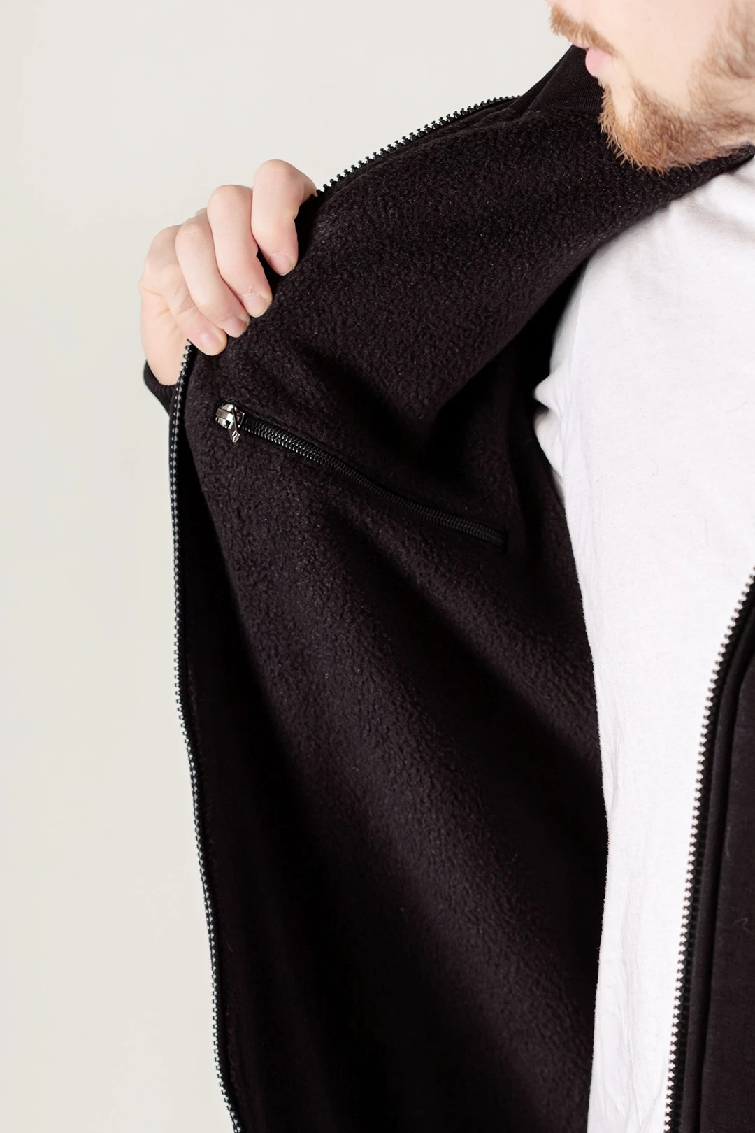 Балахон Джеймс из футера на флисе унисекс, однотонный#4