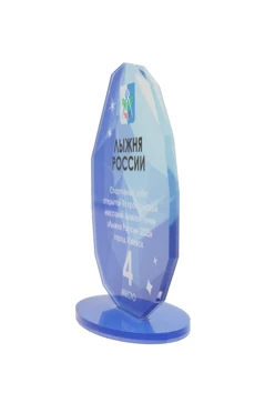 Приз из акрила Снежный 12,5х9,3 см#2