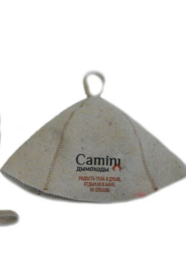 Купить шапку Банщик, однотонную "Camini"