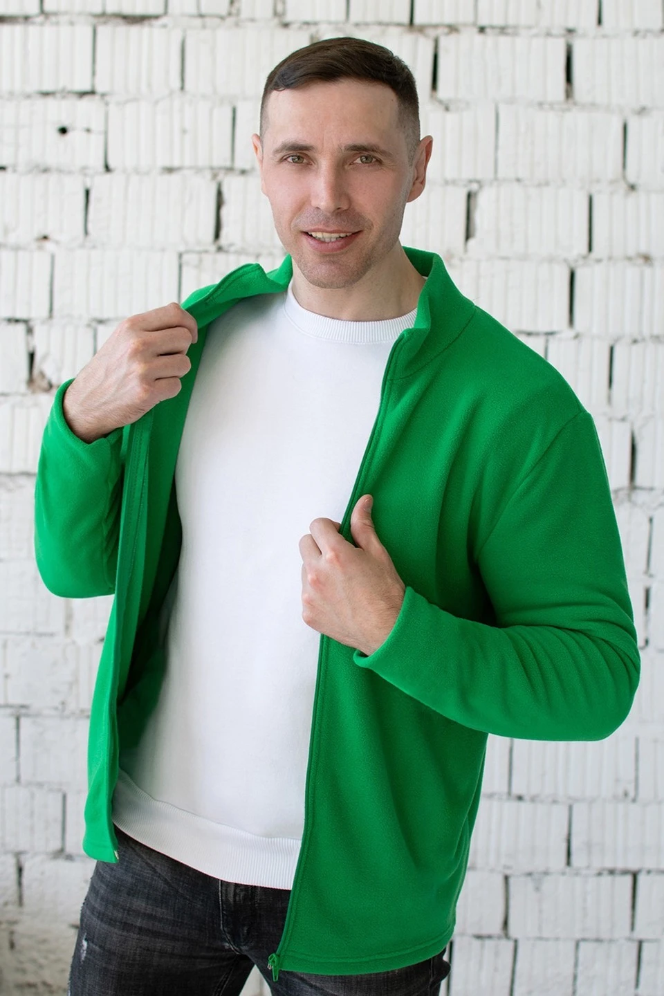 Толстовка Филл флисовая унисекс, однотонная#7 Толстовка Филл флисовая унисекс, однотонная#7