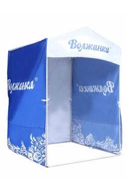 Купить Тент с полной запечаткой (без козырька) 1,5х1,5м "Волжанка"