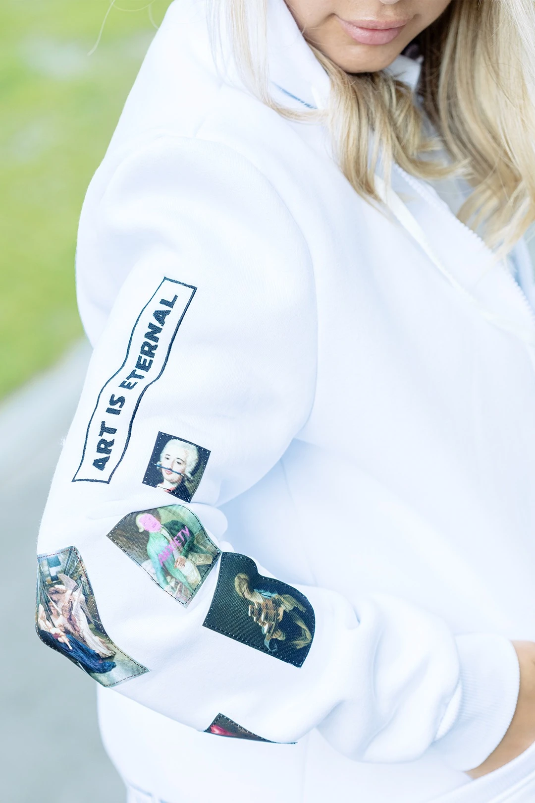 Балахон Рик из футера унисекс, однотонная "Art"#4