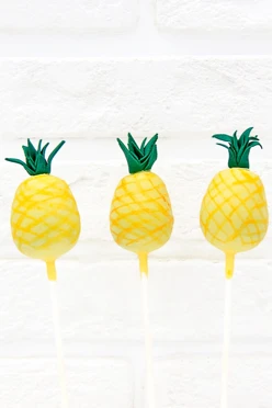 Кейк-попсы "Ананас"
