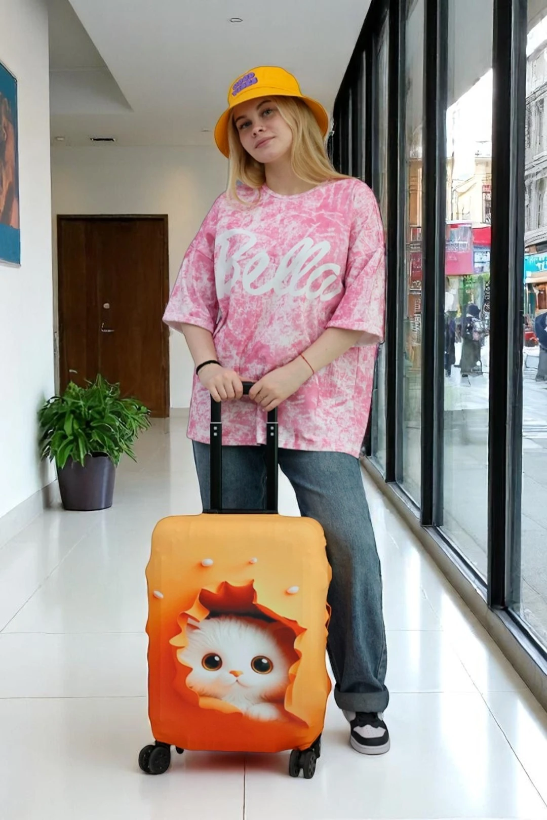 Чехол для чемодана размер S#2