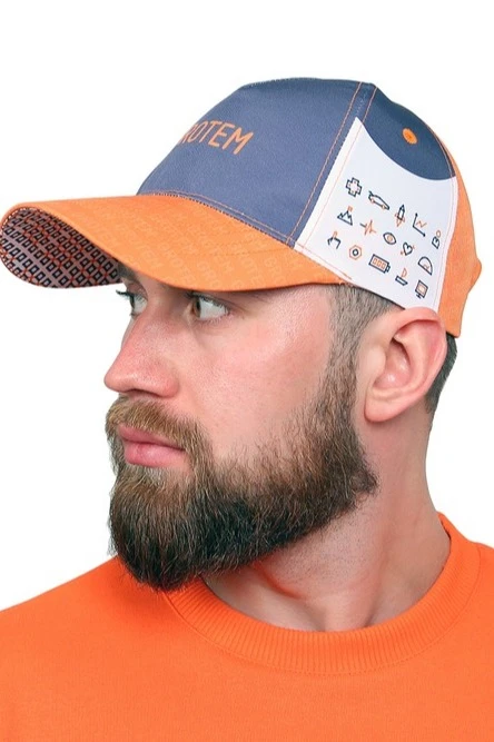 Бейсболка Стандарт взрослая с полной запечаткой (полиэстер) "Grotem"#5 Бейсболка Стандарт взрослая с полной запечаткой (полиэстер) "Grotem"#5