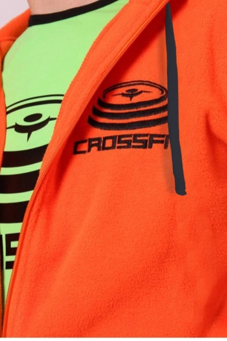 Толстовка Харисон флисовая с капюшоном унисекс, однотонная"Crossfit"#3 Толстовка Харисон флисовая с капюшоном унисекс, однотонная"Crossfit"#3