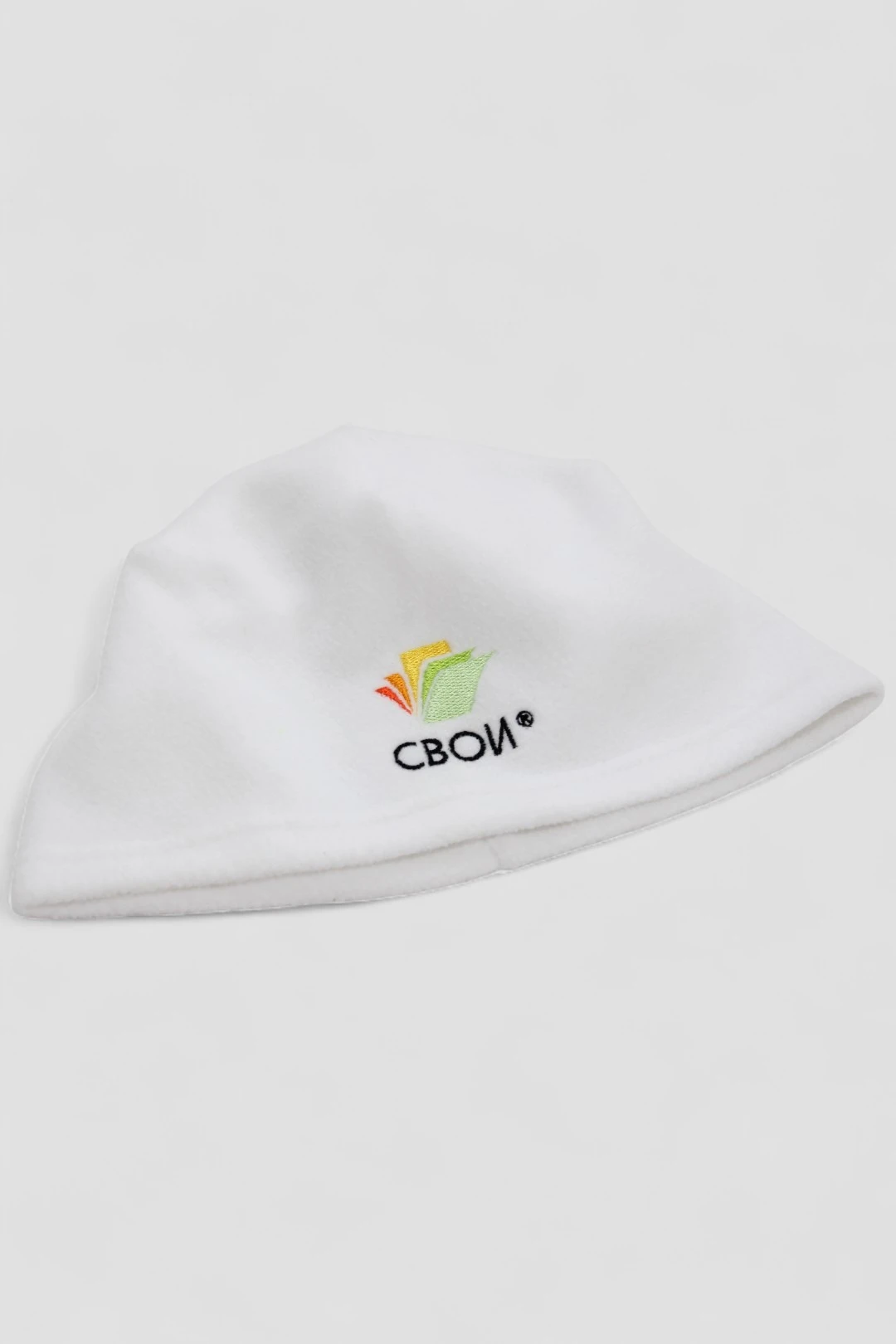 Шапка Руби флисовая однослойная взрослая, однотонная "Ours"#1