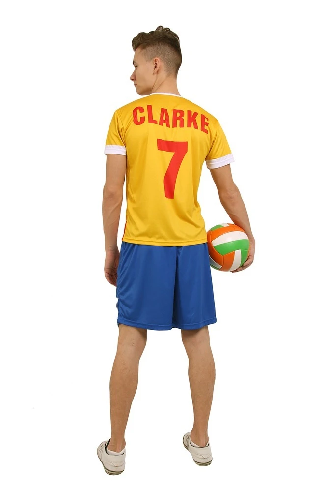 Волейбольная форма Хэнди мужская с полной запечаткой "CLARKE 7"#1
