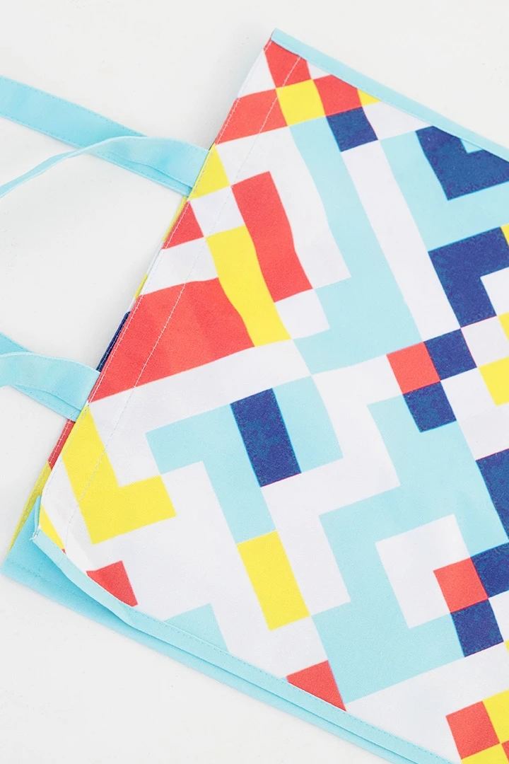 Сумка Киндо из двунитки 40х40х10 см, печать с двух сторон "Malta"#1 Сумка Киндо из двунитки 40х40х10 см, печать с двух сторон "Malta"#1