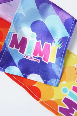 Шарф однослойный легкий 20х120 см, с полной запечаткой#2