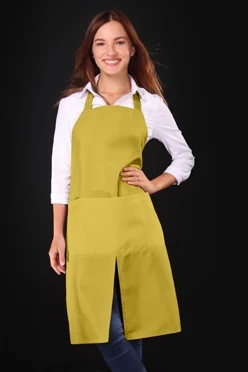 Купить фартук Капучино желтый