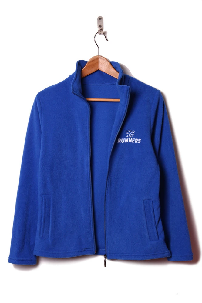 Толстовка Харисон флисовая без капюшона женская, однотонная "Runners"#7