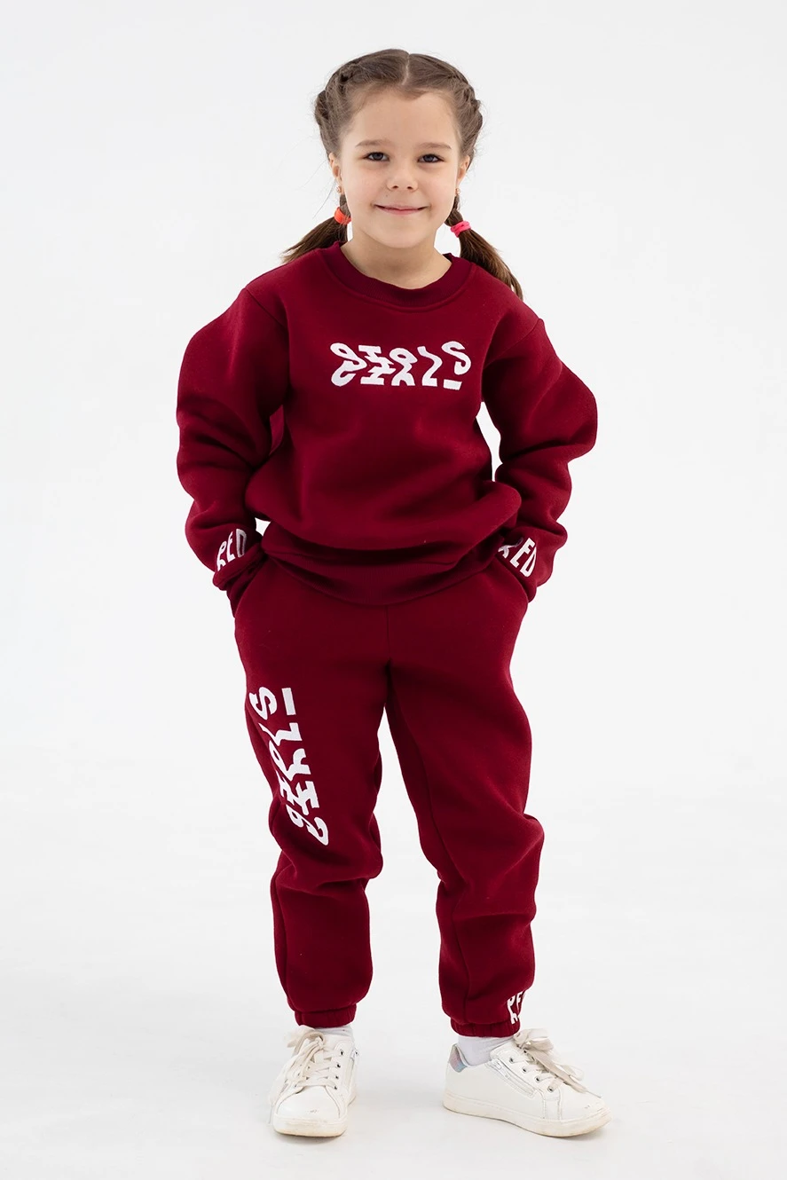 Свитшот Тревис из футера детский, однотонный#4