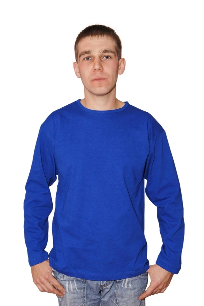 Купить темно-синий лонгслив Атлетик Плюс унисекс Купить темно-синий лонгслив Атлетик Плюс унисекс