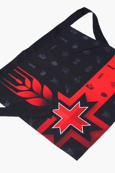 Передник Айс Бокс с прямым низом, с полной запечаткой "Udmurtia"#3