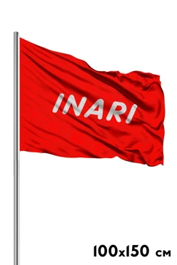 Купить флаг с логотипом фирменный 100х150 см