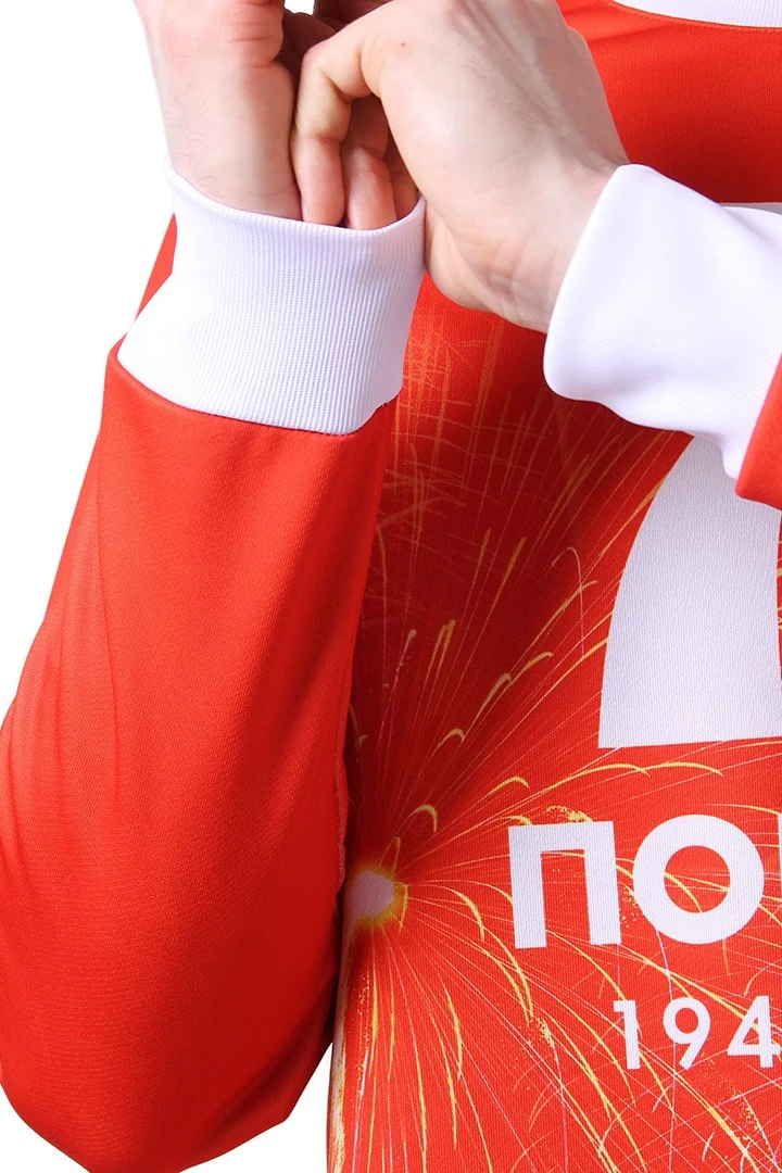 Свитшот Гарри унисекс из адидаса с полной запечаткой "Victory!"#4