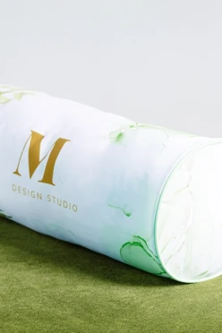 Купить подушку-валик 20х65 см, с принтом "Design Studio"