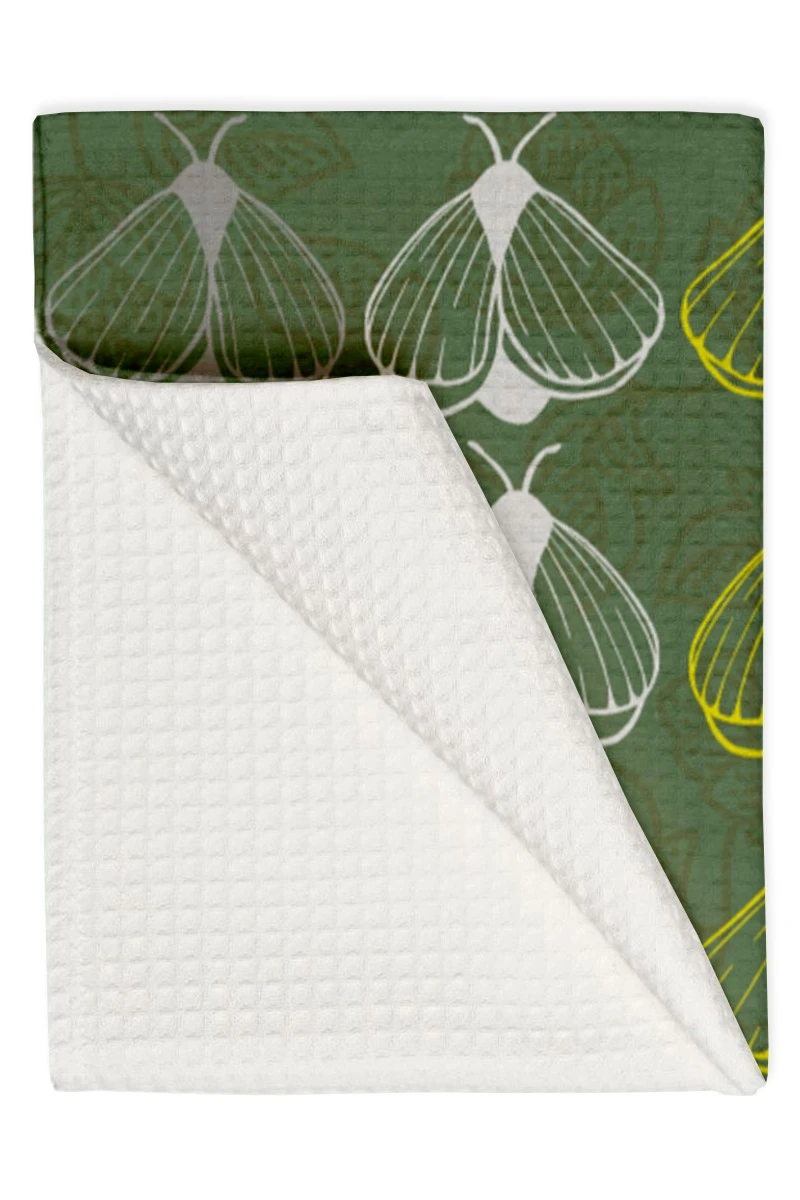 Полотенце вафельное 50х90 cм с печатью "As a souvenir from Irina"#1