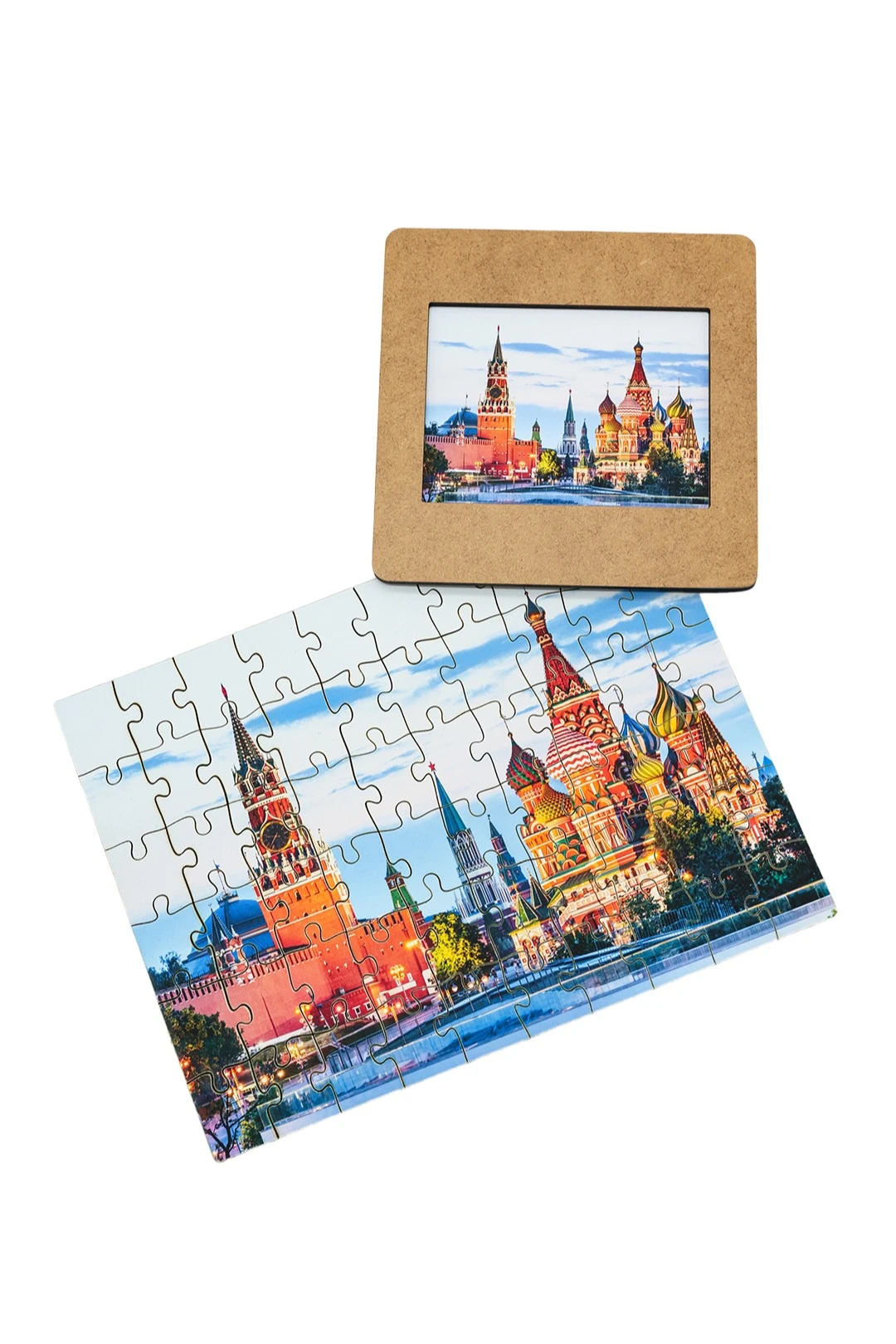 Пазл деревянный с нанесением, А5, "Moscow"#2