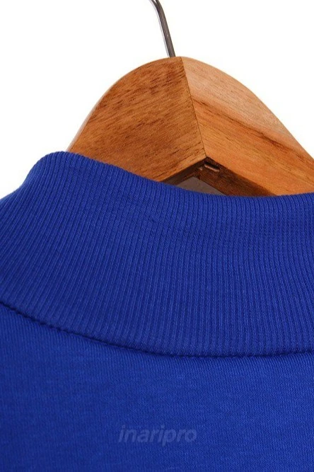 Толстовка Томас из футера унисекс, однотонная синяя#3